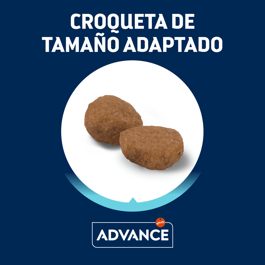 12 kg (10 + 2 kg &iexcl;gratis!) Advance Adult Pollo y Arroz pienso para gatos, , large indicador imagen numero 2